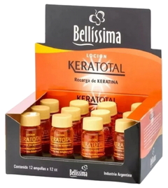 Keratotal Ampolla sin Enjuague - Concentrado de Keratina x 12 cc - Bellíssima - comprar online
