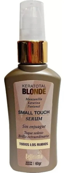 Keratotal Blonde Serum Small Touch Cabellos Rubios x 60 g - Bellíssima