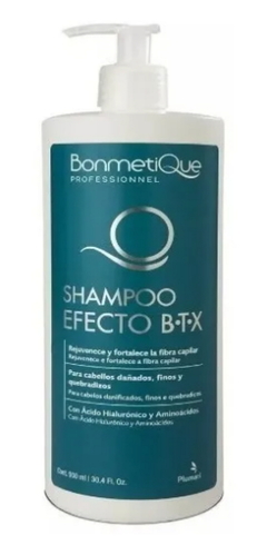 Shampoo Btx con Acido Hialurónico + Aminoácidos x 900 ml - Bonmetique