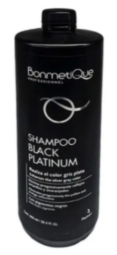 Shampoo Black Platinum x 900 ml - Bonmetique