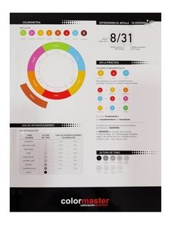 Kit 12 Tinturas Colormaster Fidelité x 60 g en internet
