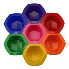 Kit 7 Bowls Tintura Rainbow - Har