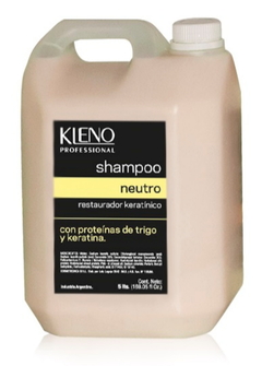 Shampoo Neutro Restaurador Keratínico x 5000 cc - Kleno