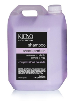 Combo 1 Shampoo Shock Protein x 5000 cc + 1 Acondicionador Shock Protein x 5000 cc - Kleno - comprar online