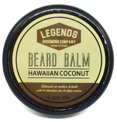 Combo 1 Beard Oil - Aceite para Barba Fragancia Coco x 30 ml + 1 Beard Balm Hawaiian Coconut - Bálsamo para Barba x 45 g + 1 Mo Wax - Cera para Modelar Bigote x 20 g - 1 Jabón Exfoliante de Coco x 100 g - Legends en internet