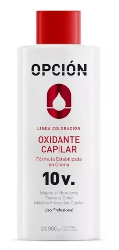 Oxidante Capilar Estabilizada - Crema 10 Vol x 900 cc - Opción