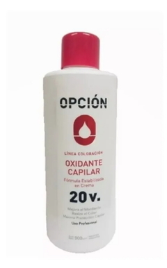 Oxidante Capilar Estabilizada - Crema 20 Vol x 900 cc - Opción