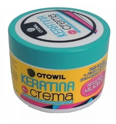 Keratina en Crema - Tratamiento Reparador en Pote x 250 g - Otowil