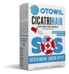 Cicatrihair Efecto Botox Capilar con Acido Hialurónico x 25 g - Otowil