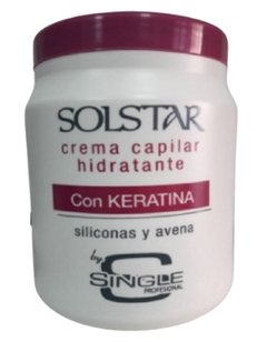 Solstar Crema Capilar Hidratante con Keratina x 1000 g - Single