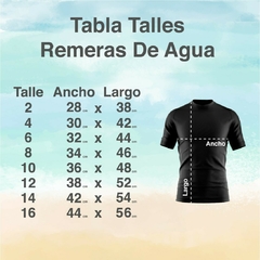 REMERA DE AGUA PARA NIÑOS - BOCA JRS. en internet