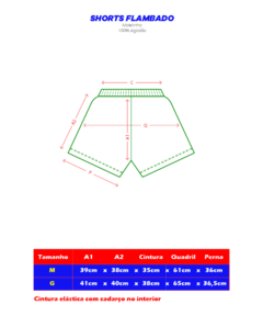 SHORTS FLAMBADO - STAY UGLY