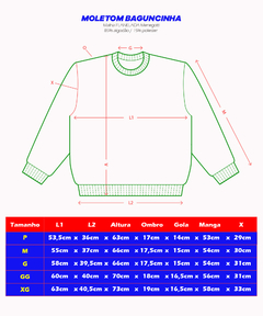 MOLETOM BAGUNCINHA - loja online