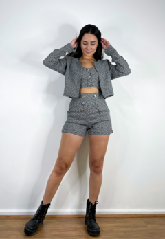 Twin Set Tweed (Top + Casaco) - comprar online