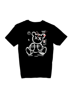 REMERA NK OFF WHITE BEAR BLACK