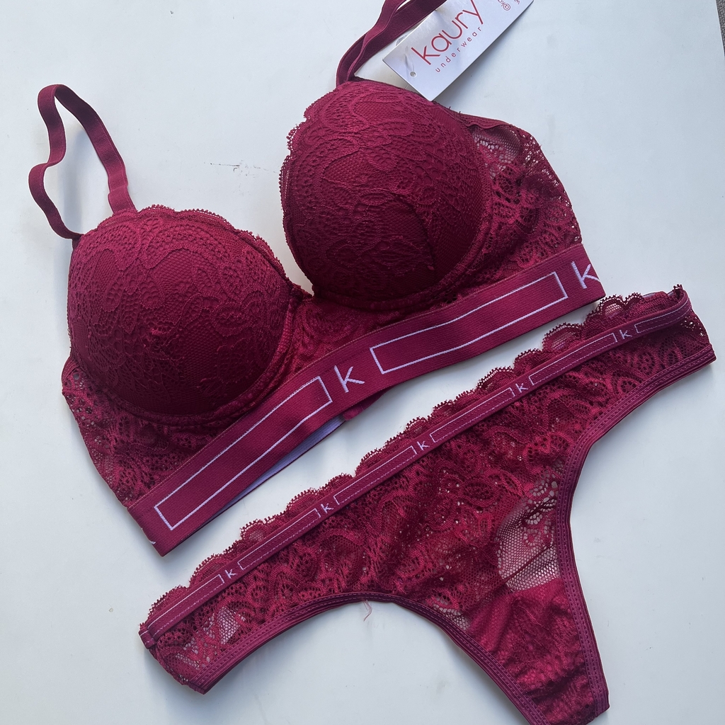 Kaury 8175 Conjunto Soft Puntilla C Elast personalizado C Less