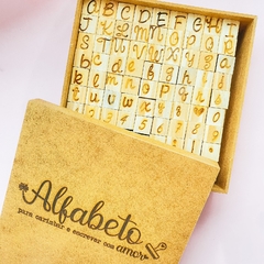 Alfabeto letra cursiva (81 peças) cod 1136