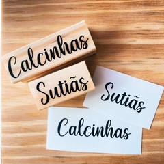 Kit Carimbos Sutiãs e Calcinhas (Cod 1203)