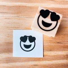 Carimbo Emoji Coração (Cod 1218)
