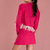 Blazer Cropped Plume - Rosa Pink - loja online
