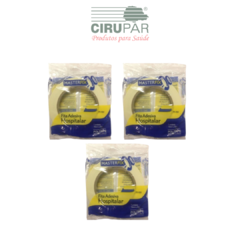 Fita Adesiva Crepe Hospitalar 19x50 Masterfix kit com 3 un