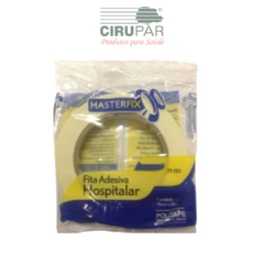 Fita Adesiva Crepe Hospitalar 19x50 Masterfix kit com 3 un