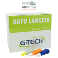 Autolanceta Estéril automática 21G e 23G - G-Tech