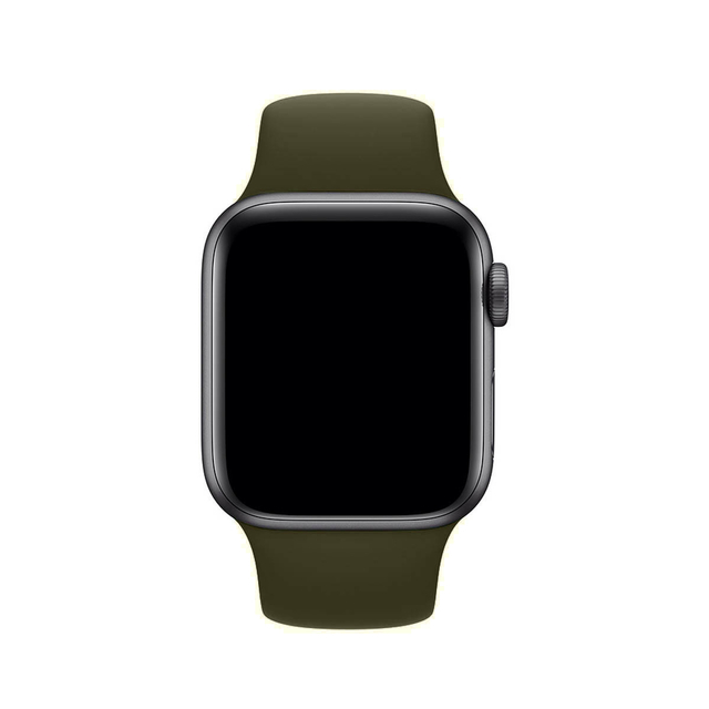 Pulseira Sport Verde Militar para Apple Watch