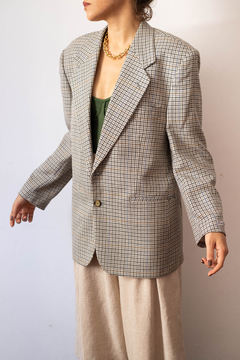 blazer pied de poule - 40 - Retroagir