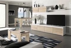 Modular Mueble Rack Nordico Escandinavo Moderno Juvenil Tv5 - comprar online