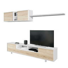 Mueble Tv Rack Nordico Escandinavo Modular Moderno Tv2 - comprar online