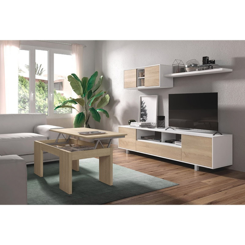 Mueble Tv Rack Nordico Escandinavo Modular Moderno Tv2