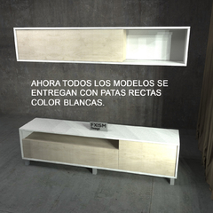 Modular Mueble Rack Nordico Escandinavo Moderno Juvenil Tv11 - comprar online