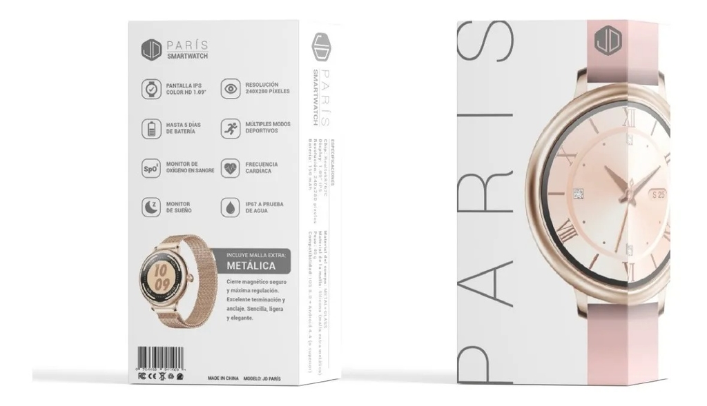 Reloj smartwatch paris hot sale