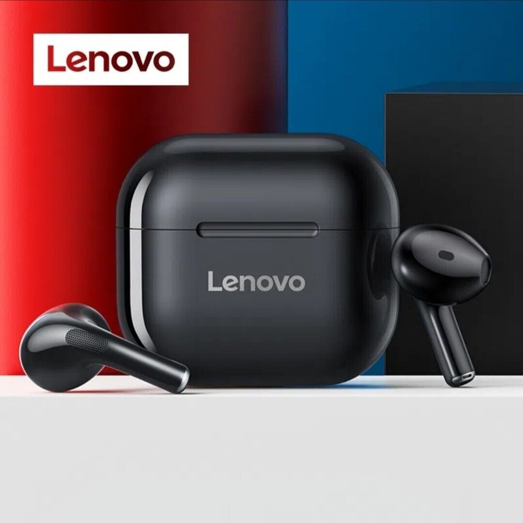 Audífonos bluetooth lenovo lp40 tws negro inalámbricos LENOVO