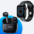 COMBO - Auriculares Bluetooth Lenovo LP40 PRO + Smartwatch DT7 MAX - tienda online