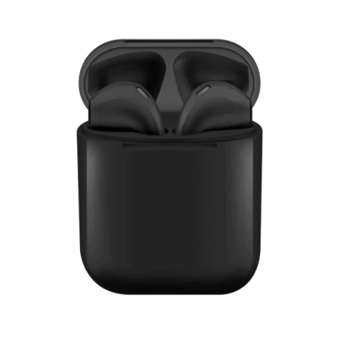 Auriculares Bluetooth i12 5.0 - Negro - PLAB STORE
