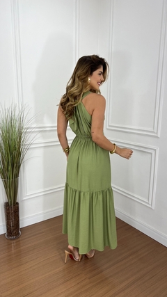 Vestido Angelica Marant Verde - comprar online