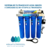 Sistema de Filtración de Agua 300GPH 4 Carcasas Slim Luz Ultravioleta