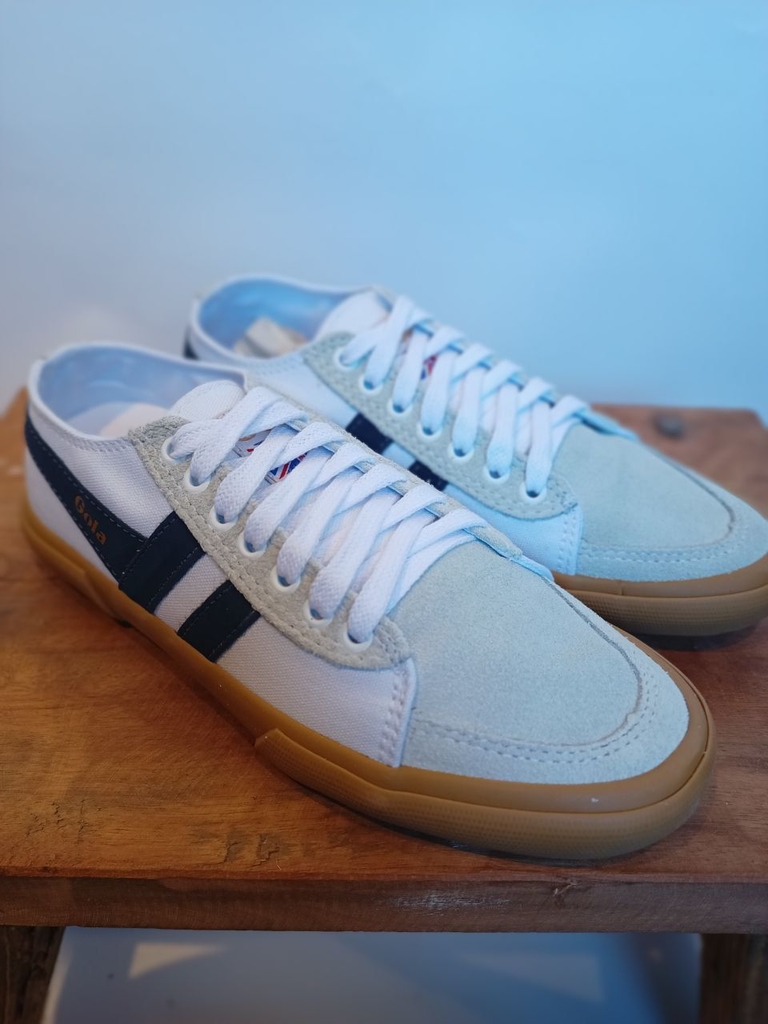 Zapatillas gola online de cuero