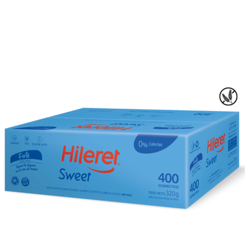 Edulcorante Hileret Sweet 400 Sobres