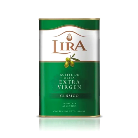 Aceite De Oliva Extra Virgen Clásico Lira 1lt