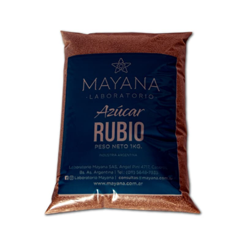 Azucar Rubio Mayana 1kg