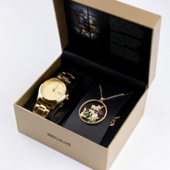 Relógio Seculus kit 35019LPSKDA1K1 - loja online