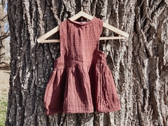 Vestido Almendro (Malbec) - tienda online