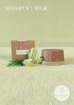 Shampoo Sólido - Cabellos con Caspa/ Sensibles - Caléndula y Arcilla Roja 90 gr en internet