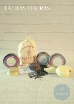 Latitas Viajeras Shampoo, Acondicionador Solido y Jabón de Avena - comprar online
