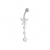 Piercing de umbigo borboleta - comprar online