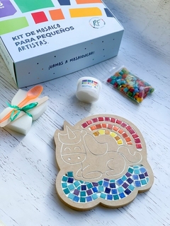 Kit De Mosaico Infantil. Diseño: UNICORNIO