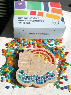Kit De Mosaico Infantil. Diseño: UNICORNIO - Iocari Argentina